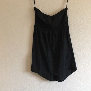 Dark gray swimsuit cover